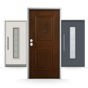 Aluminum Entry Door with Transom