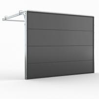 Sectional Garage Door with Pedestrian Door