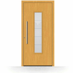 Solid Hardwood Entry Door