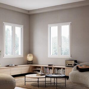 Antea 70 - Finestra in PVC 100% Eco-compatibile