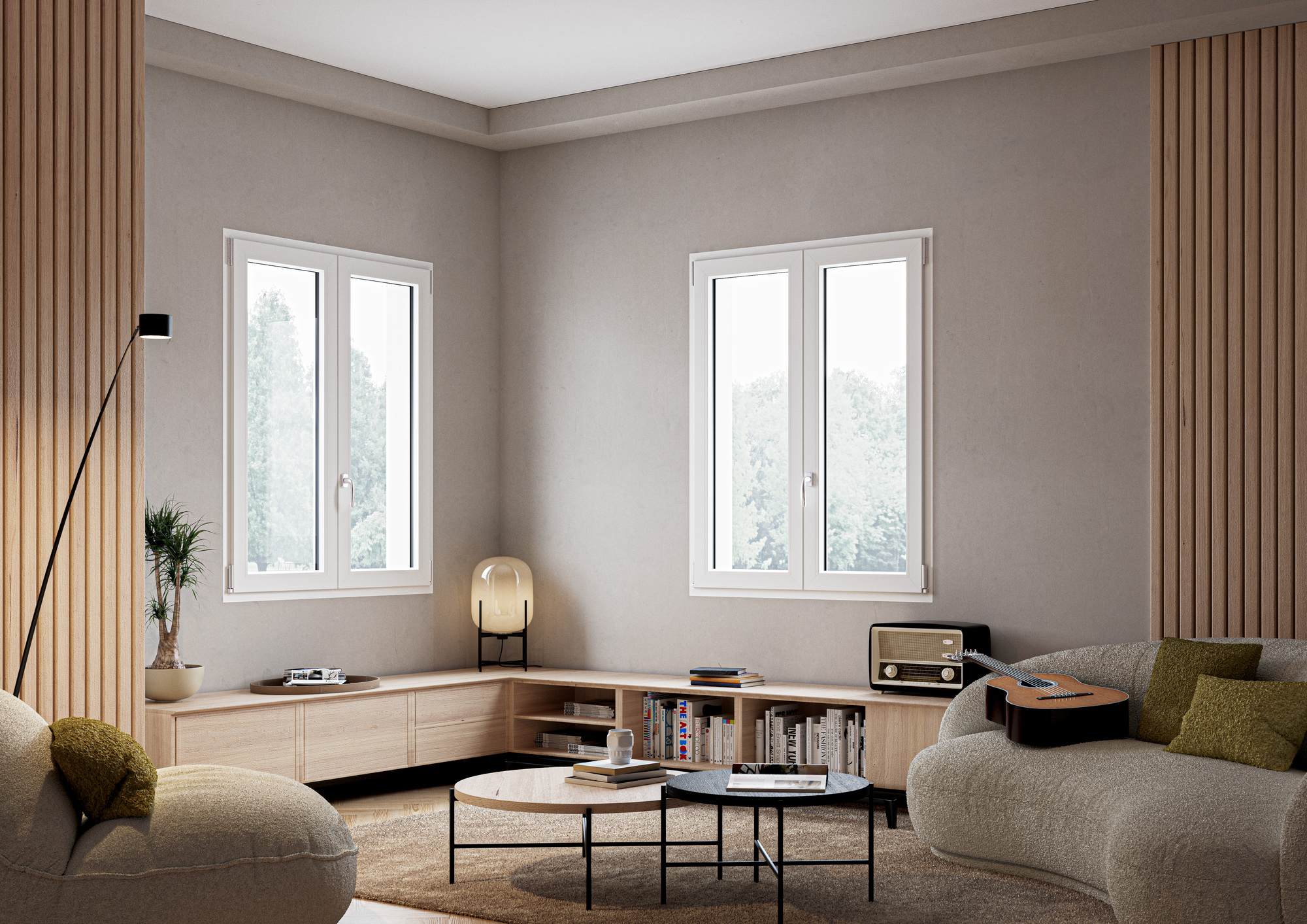 Antea 70 - Finestra in PVC 100% Eco-compatibile - immagine 1