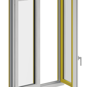 Libra 76 Mix - Finestra in PVC e Alluminio - immagine 2