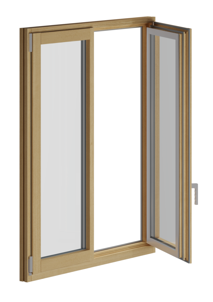 Origin - Finestra in Legno-Alluminio