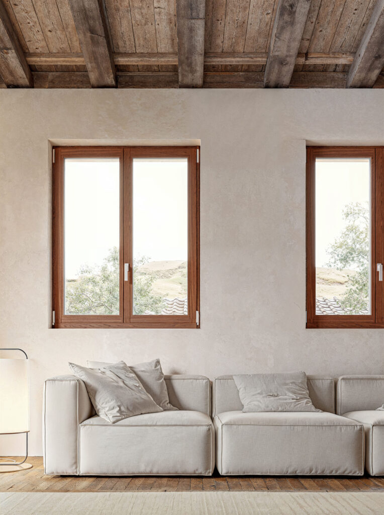 Lignum - Finestra in Legno Naturale