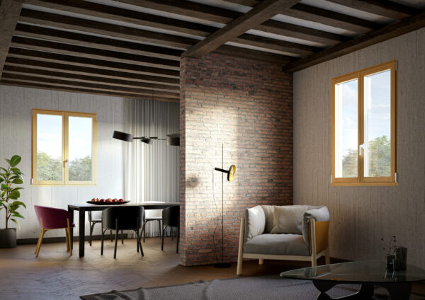 Origin - Finestra in Legno-Alluminio