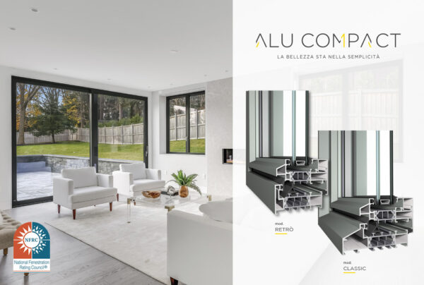 Alu Compact - Finestra in Alluminio Slim