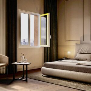 Libra 76 Mix - Finestra in PVC e Alluminio